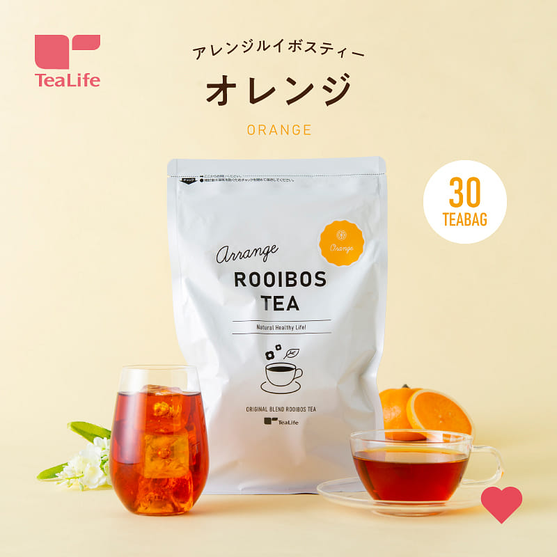 Tea Life Rooibos Tea Orange 30 Bags 1 pack