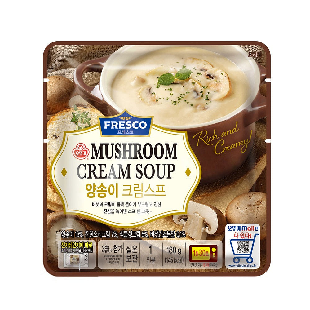 오뚜기 양송이 크림스프 180g 1 개