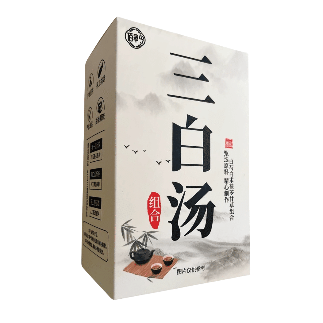 Sanbai Decoction White Peony White art White poria licorice 20 pairs 100g/box 100 그램