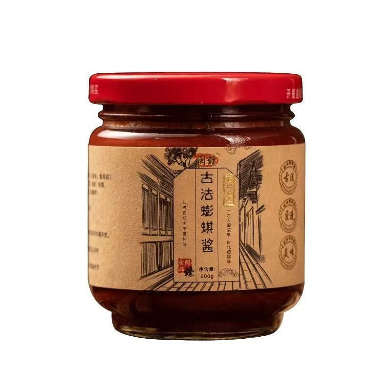 Ancient style crab roe sauce and seafood sauce 200 กรัม
