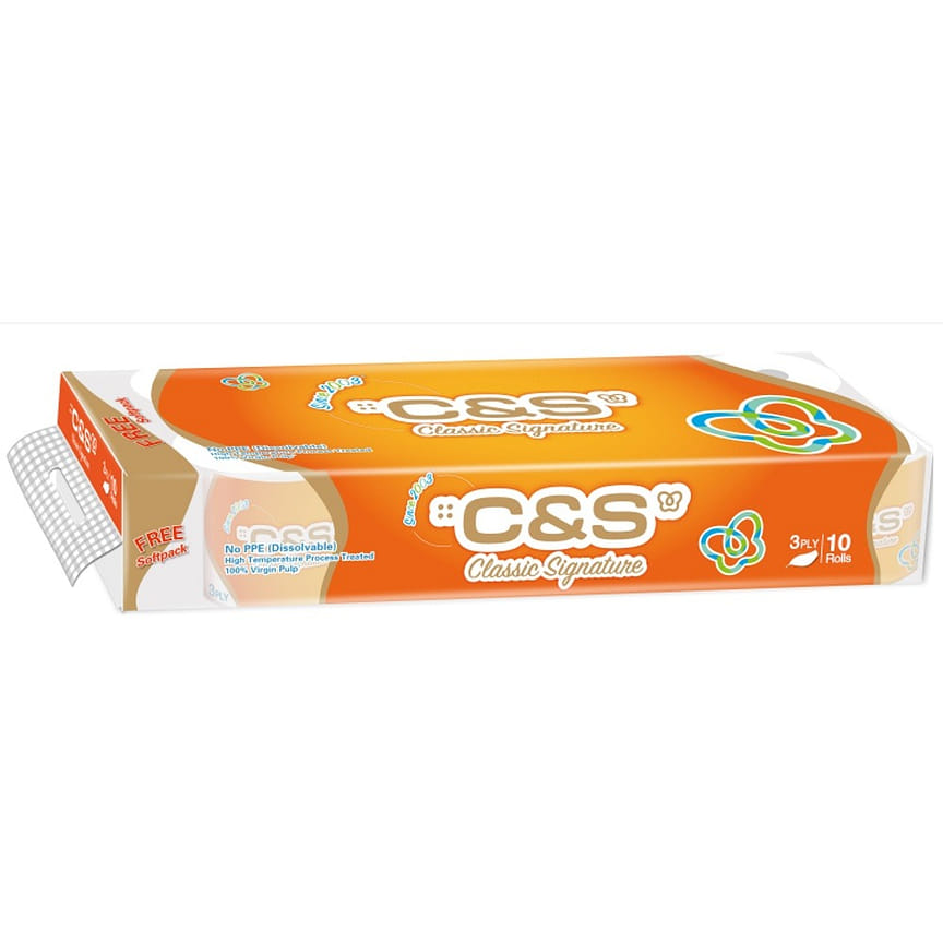 Get C&S Bathroom Tissue (10 rolls + 1 bonus soft pack) 1 each Delivered ...