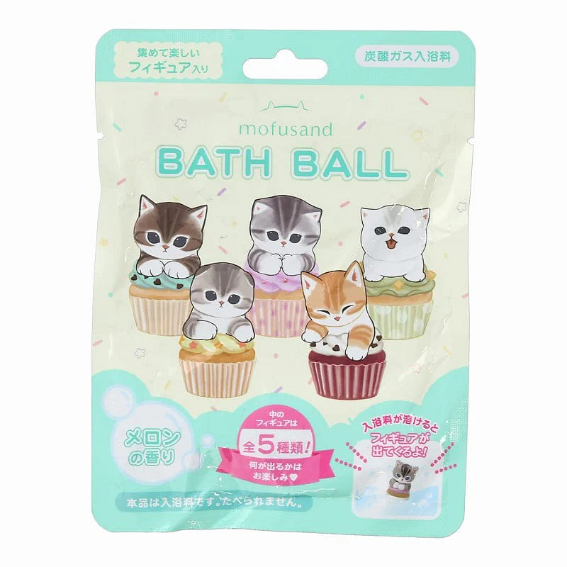 ShobidoXMofusand Kitty Cantaloupe Bath Ball 1 cái
