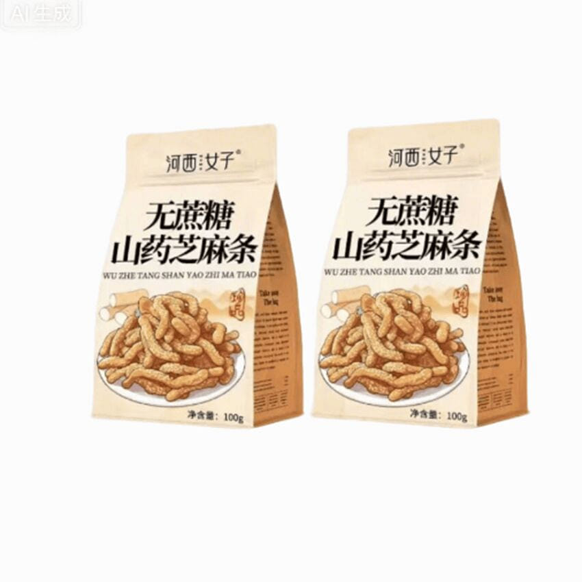 Hexi women's yam sesame strips 100g*1 bag 100 g
