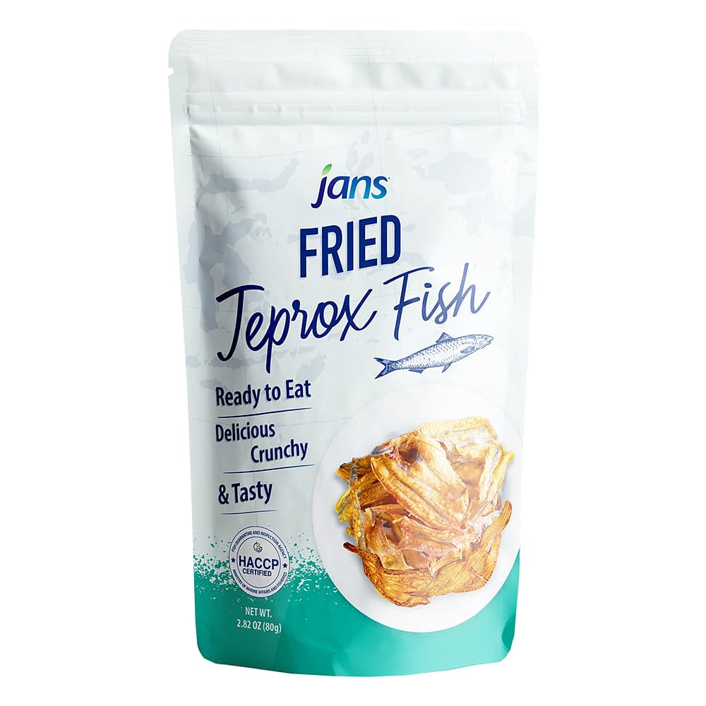 Jans - 튀긴 제프록스 생선 즉석섭취 80g 1개입 80 그램