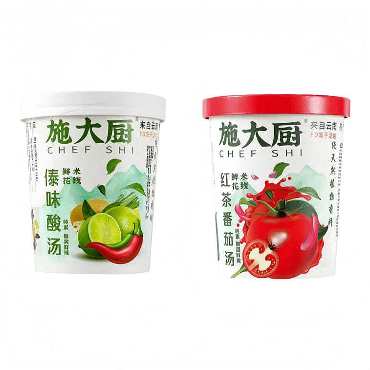 Chef Shi Yunnan Noodles Tomato - 95g x 2 Cups 190 g
