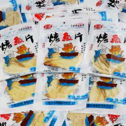 Cod fillet snacks snack dried fish fillet 50 g