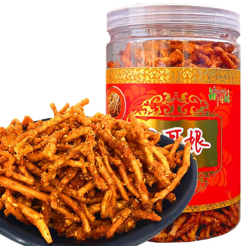 Spicy Lotus Root Houttuynia cordata 200g*1 bottle 200 กรัม