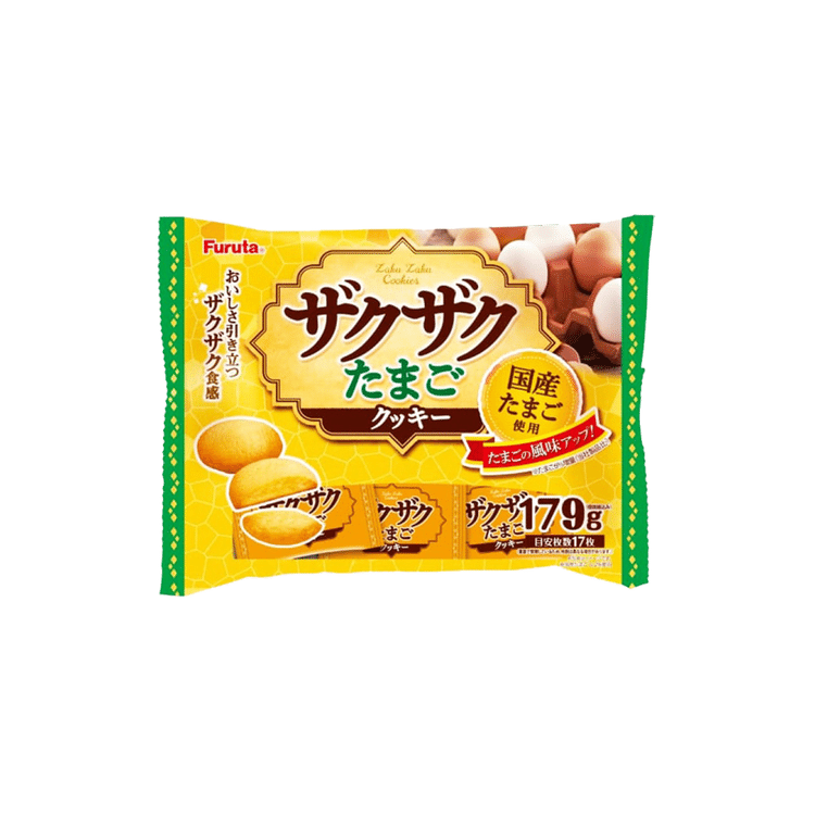 Get Fruta Zakzaku egg cookies 179g Delivered | Weee! Asian Market