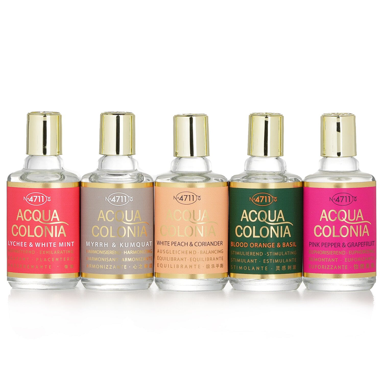 4711 Acqua Colonia Eau De Cologne Mini Set:  5pcs 5 each