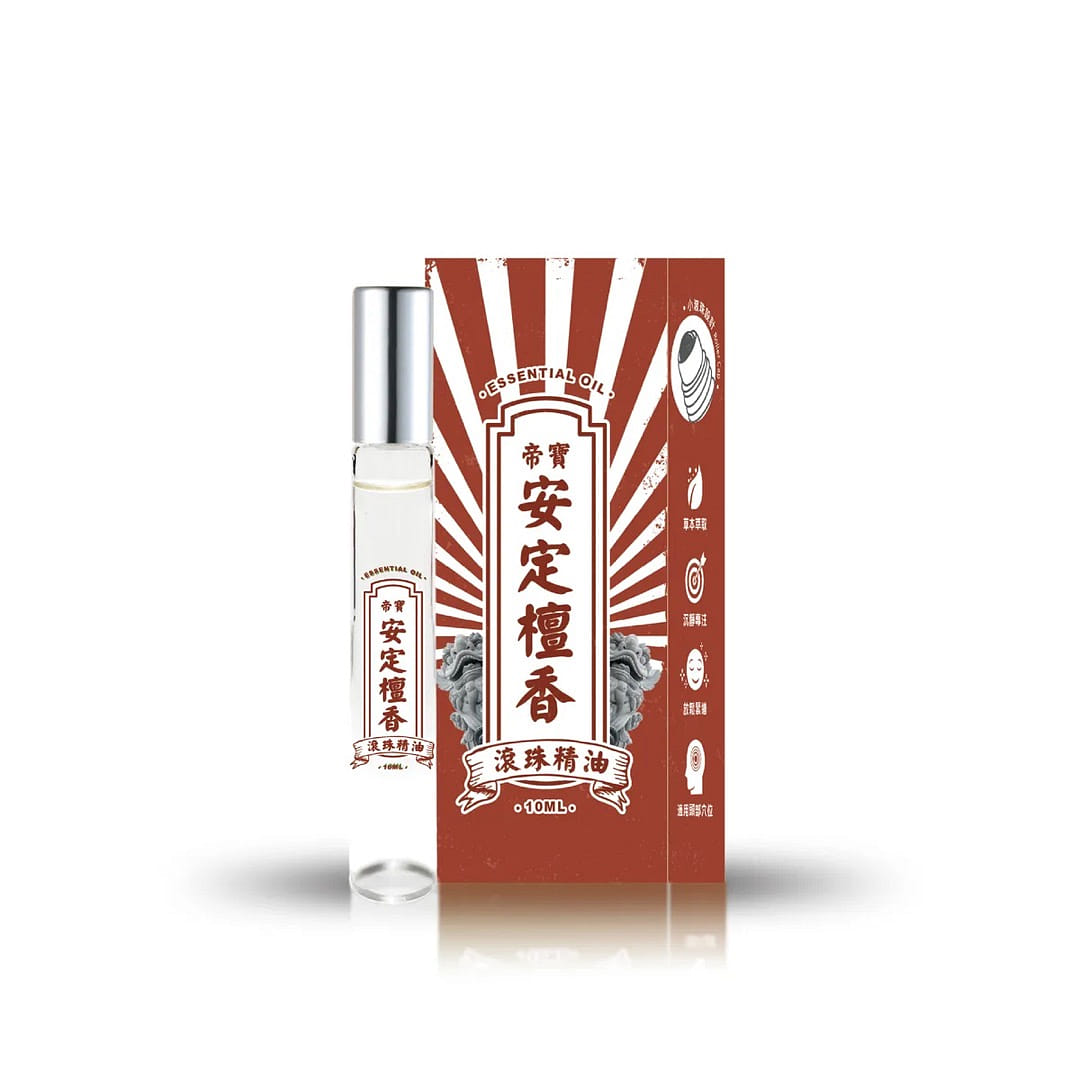 Taiwan Kinman Sandalwood Yi Tiao Gen Essential Oil Roller 10 밀리리터