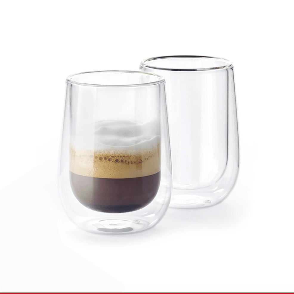 Bialetti DOUBLE WALLED GLASS 230 ML (2-PIECE SET) 1 box