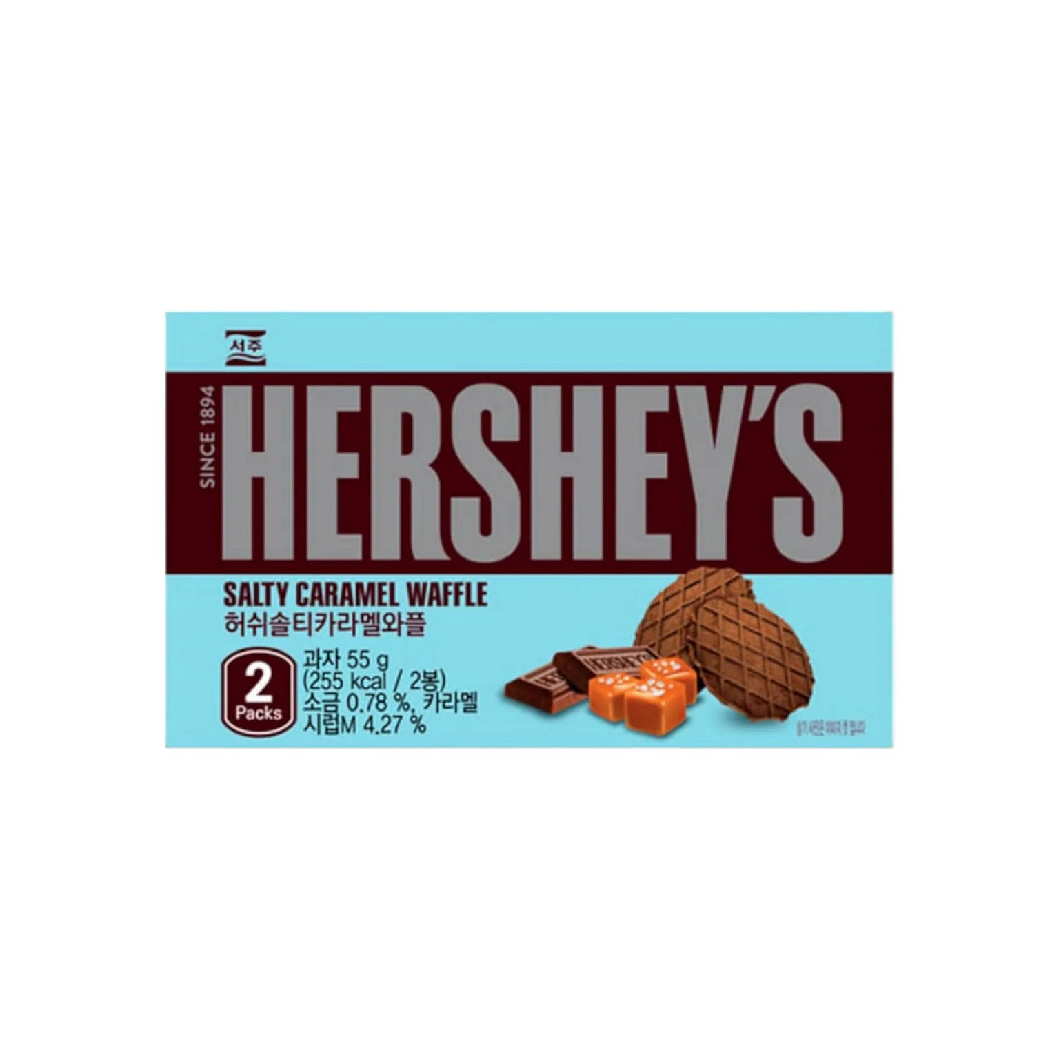 Hershey Chocolate Salty Caramel Waffle (Korea) 1 each