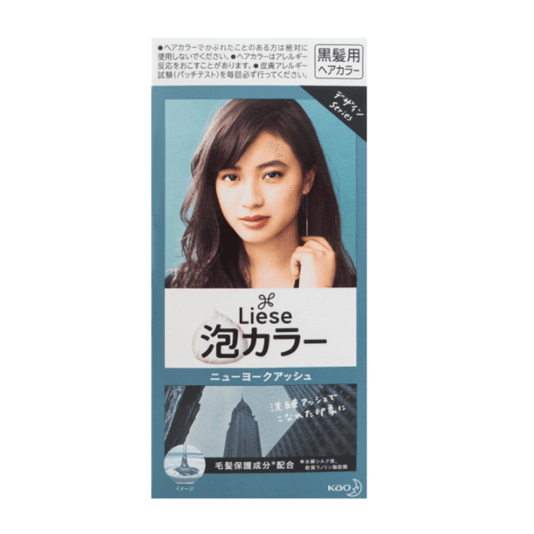 【Direct From Japan】Japan LIESE PRETTIA Bubble Hair LIESE PRETTIA Bubble Hair Dye #New York Ash 1 個