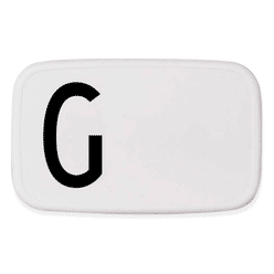 디자인 레터스 알파벳 런치 박스 - G 1 개