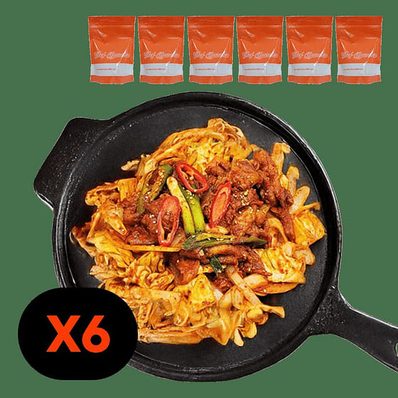 weee_meat_Spicy Pork 6 PACKS 168 oz