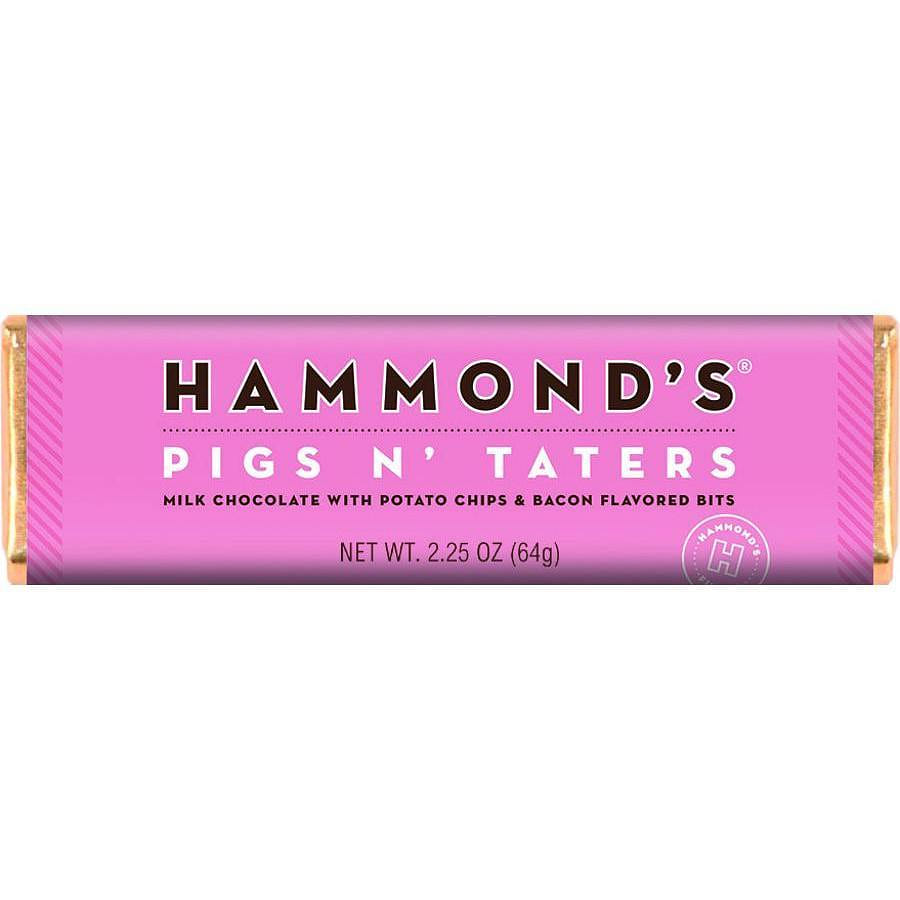 Hammond's Pigs Tater Bacon Milk Choc 12ct 1 each