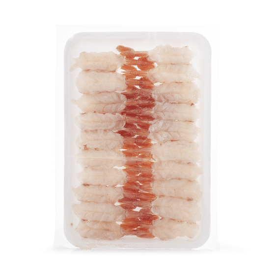 weee_seafood_Argentine Sashimi Red Shrimp Peeled for Sushi, Frozen 12 oz