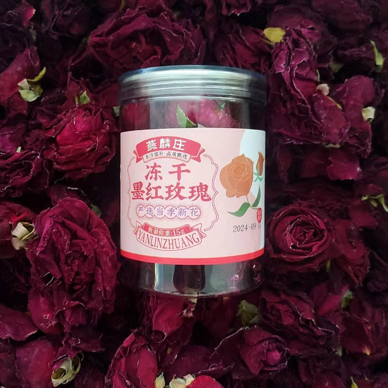 15g Yunnan Flower farmers direct sales ink red freeze-dried rose tea 15 그램