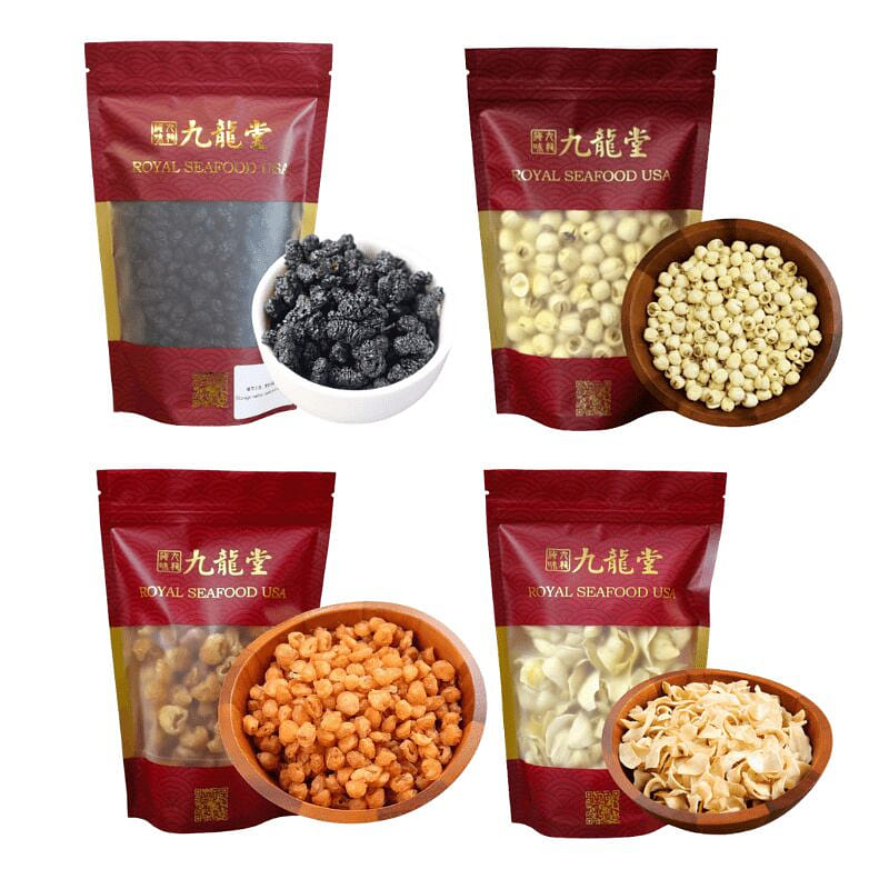 Mulberry, Lotus Seed, Longan & Lily Bulb combo 34 oz