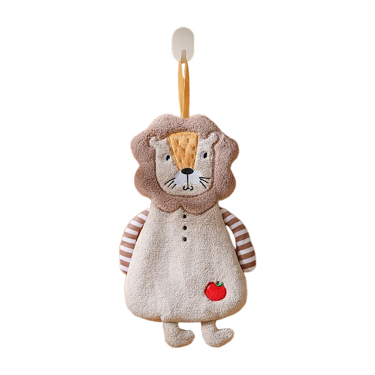 Cute animal hand towel that absorbs water Lion F 1 each