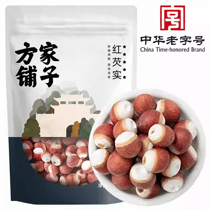 Fangjia Shop Red Euryale Seeds 300g*1 Bag 300 g