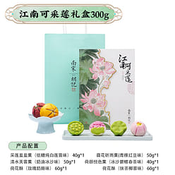 Southern Song Dynasty Hu Ji Lotus Pastry 300g/6pcs 300 g