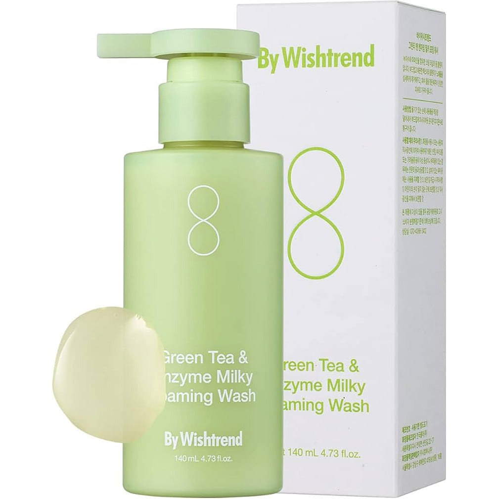 BY WISHTREND Green Tea & Enzyme Milky Foaming Wash 1 개