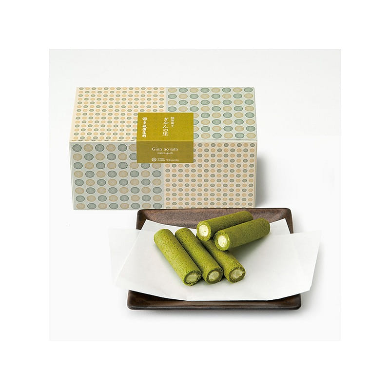 Gion Tsujiri Matcha filled egg roll 8 pcs 1 케이스