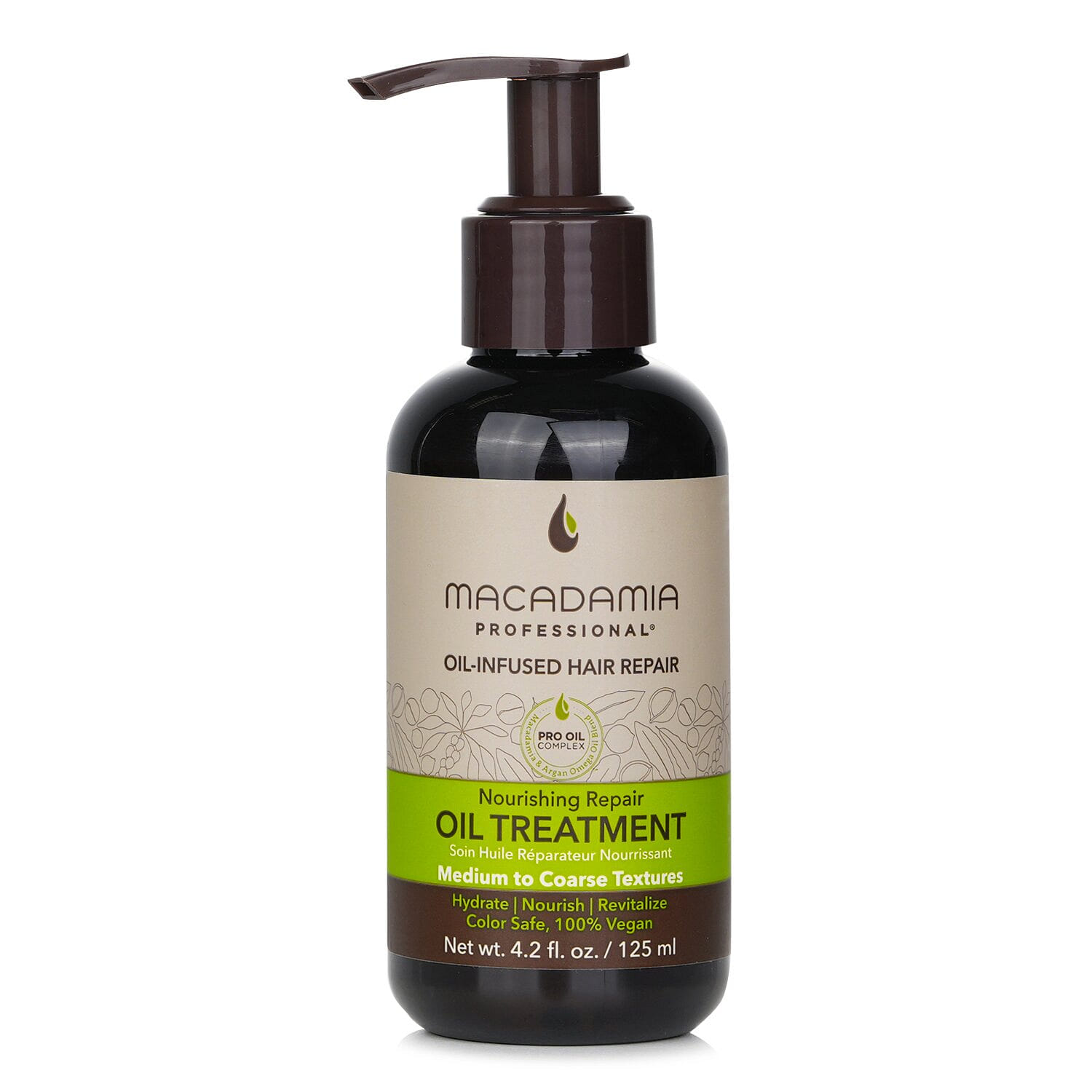 Macadamia Natural Oil Professional nourishing and repairing oil (for medium to coarse hair) 125 ml(ミリリットル)