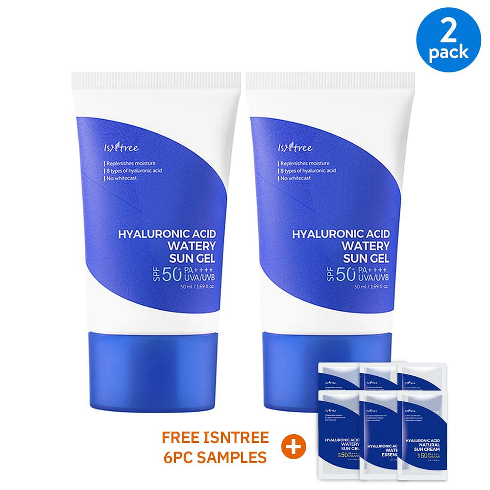Isntree Hyaluronic Acid Watery Sun Gel, SPF50 PA++++ UVA/UVB 50ml 1.69 fl.oz. x 19.99 ส่วน