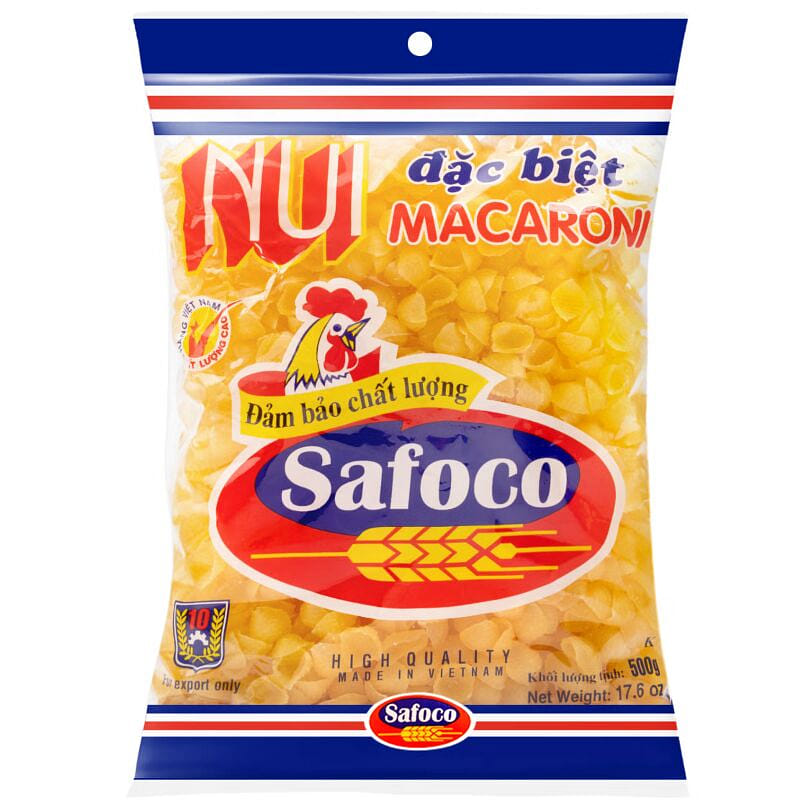 Safoco 牡蛎壳形状鸡蛋通心粉 - 17.6 1 份