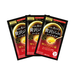 UTENA Jelly Hydrating Mask Red 3pcs/box 1 each