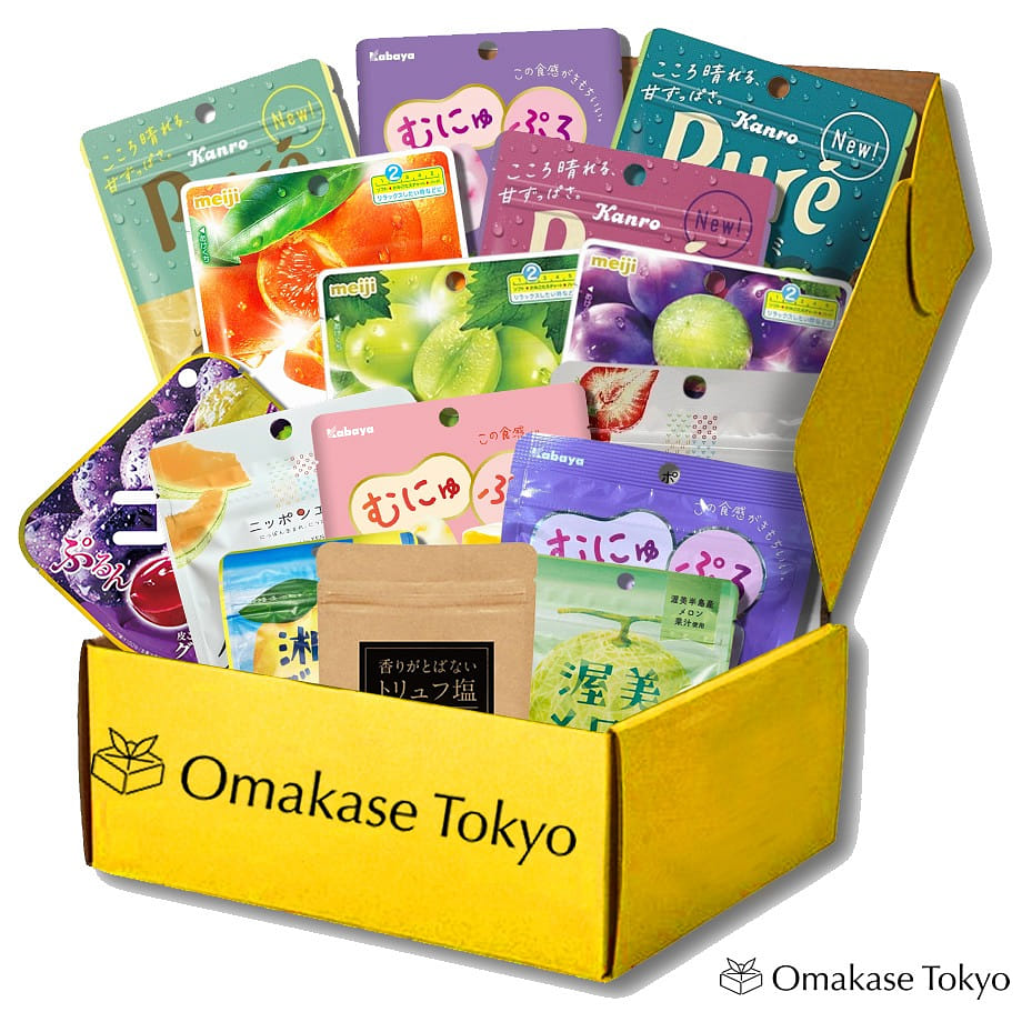 Japanese Omakase Gummy Subscription -14 Varieties 0.87 그램
