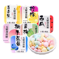 优之唯品无糖薄荷糖（桃子） 16 克