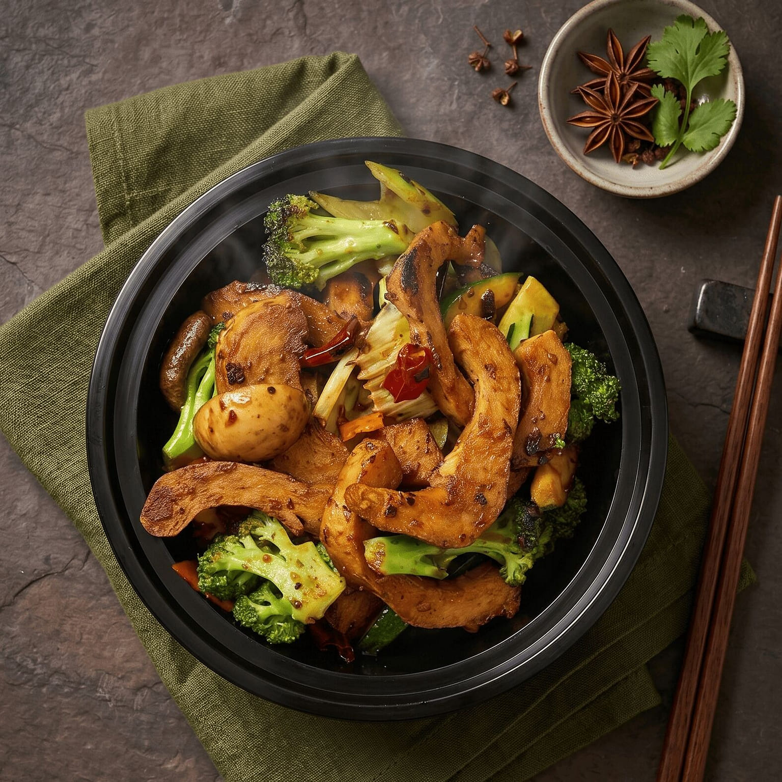 Spicy Vegan Broccoli "Chicken" 13 oz