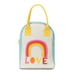 플러프 지퍼 런치백 - Yellow 1 개