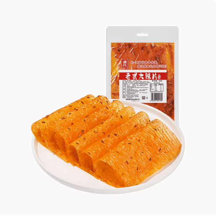 Classic Spicy Beancurd Skin fancy snack 1 count