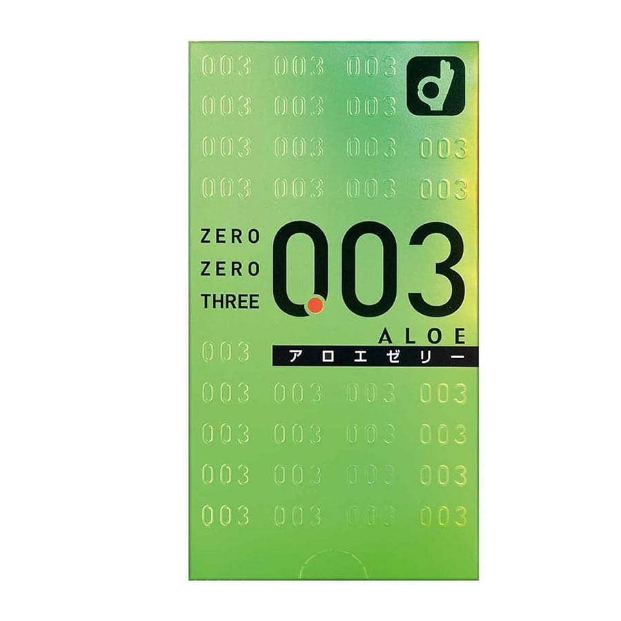 OKAMOTO Zero Zero Three Aloe Condoms 10pcs/ 1 hộp