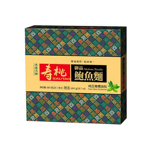 Sau Tao Premium Abalone Noodle 12 Pieces Gift Box 684 그램