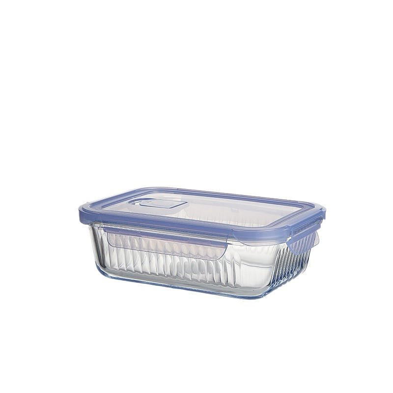 Heat-resistant Glass Food Storage Container 1040ml 1 개입