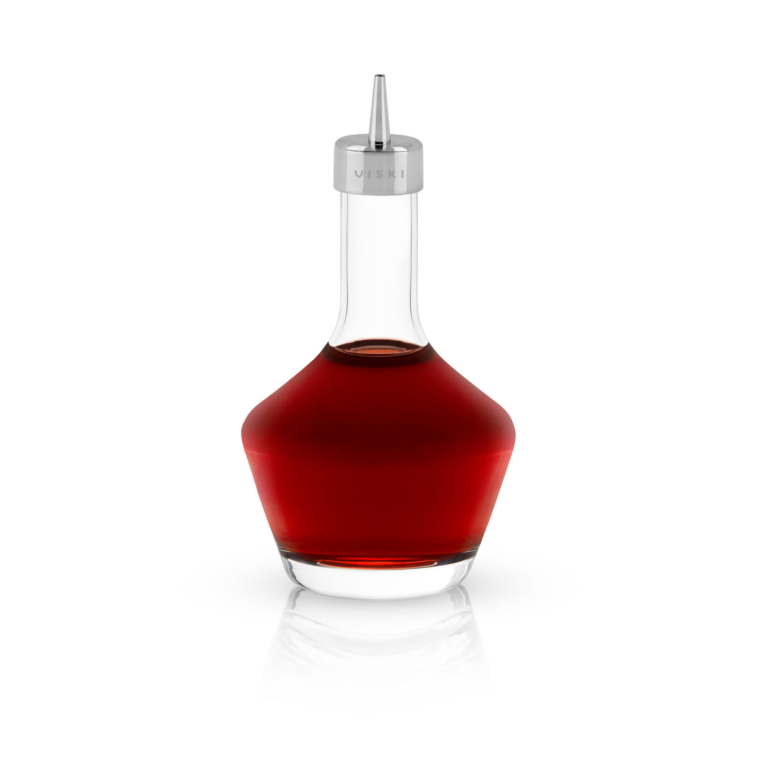 Bitters Bottle with Stainless Steel Dasher Top by Viski® 1 each