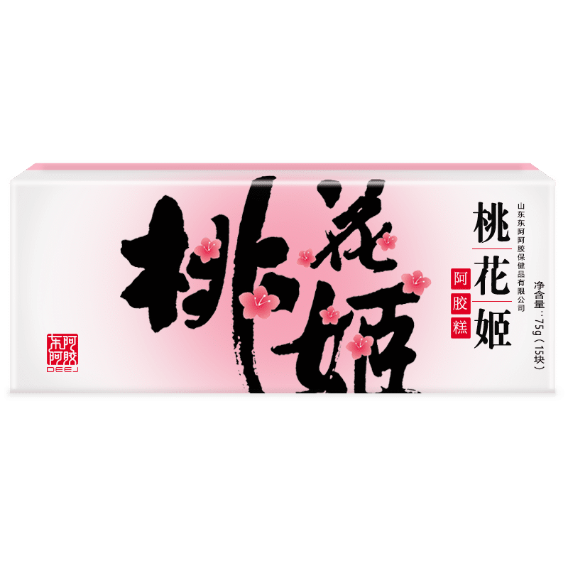 DongE Ejiao Taohuaji Ejiao cake 75g 75 g