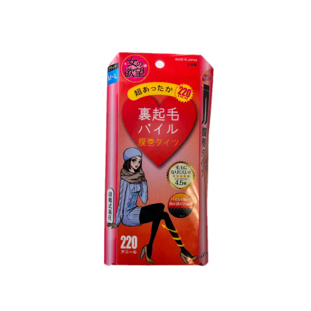 Insulate Winter Leggings 220 DEN M/L #Belly Cover 1 개입