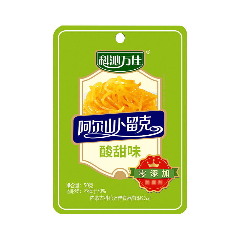 Keqin Wanjia sweet and sour Brik 50g*10 packs 500 g