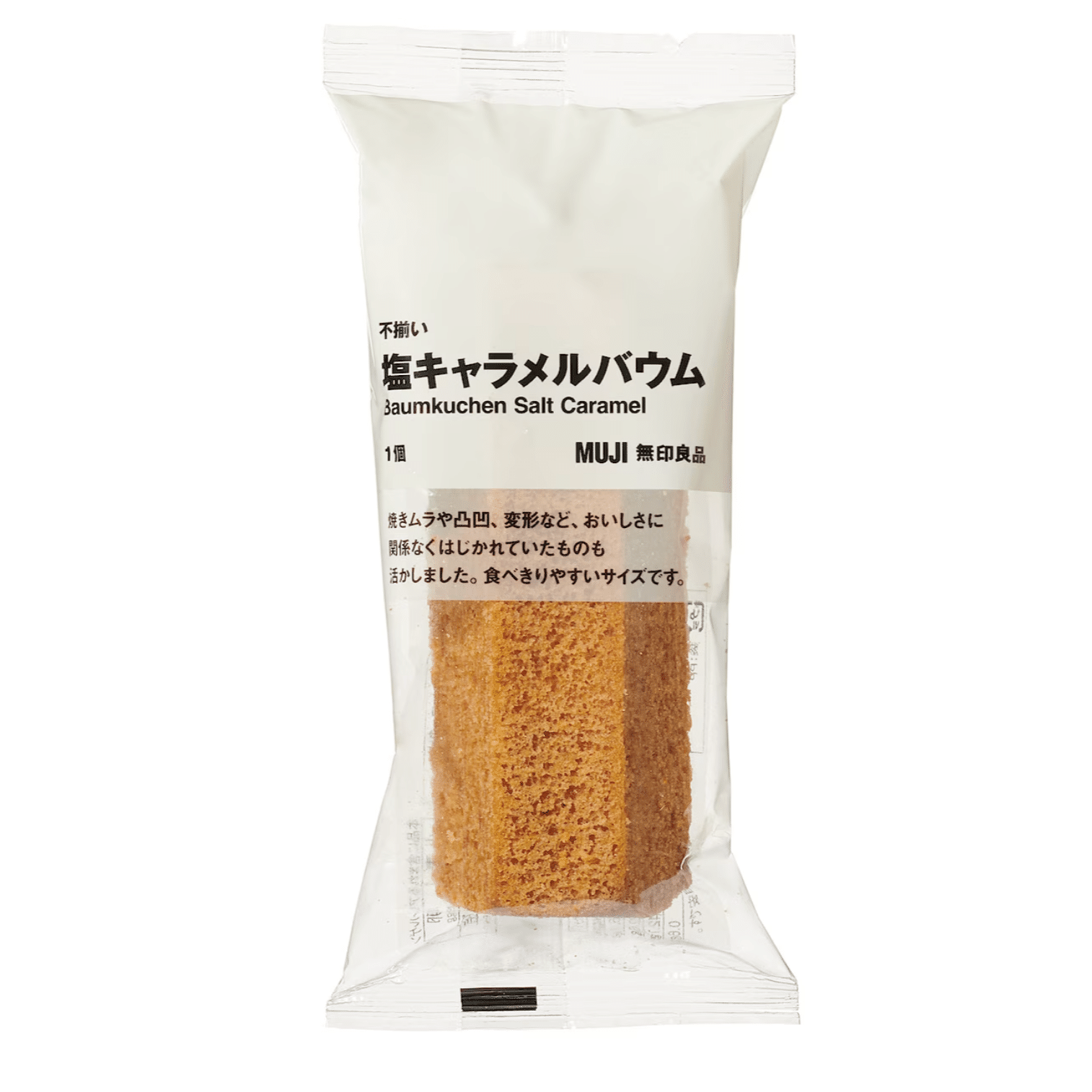 MUJI Irregular Baumkuchen Salt Caramel 1 pc 1 개입