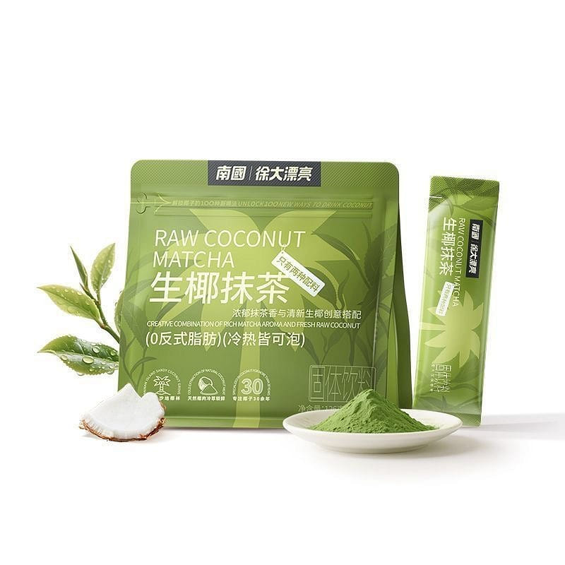 【南国】 生椰抹茶 搭配点心 冷热皆可冲饮饮品 108 克