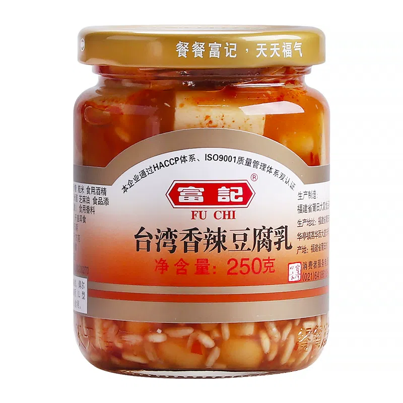 Taiwan Rice Sauce Tofu Milk Unique Flavor Spicy Fu Ji Tofu Milk [Easy to Soluble and Easy to Mind Careful Shooting] 250g*1 bottle 250 グラム