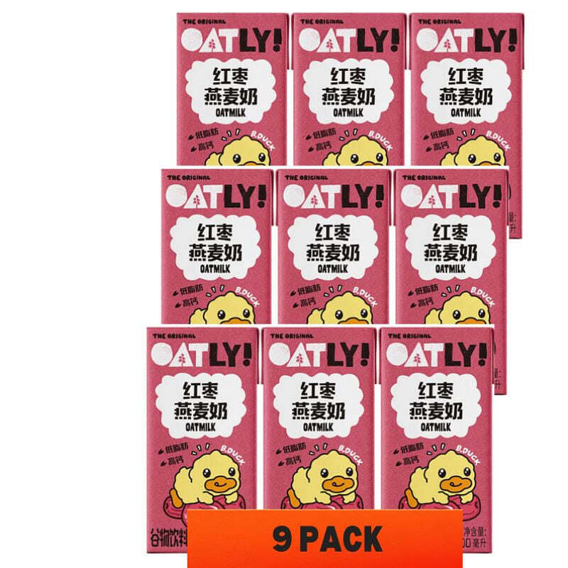 OATLY Red Date and Oat Milk 200ml*9packs 200 ml