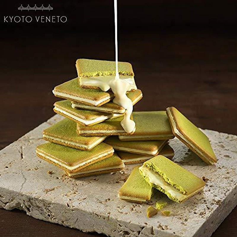 KYOTO VENETO Matcha Sandwich Cookies 9pcs 1 개