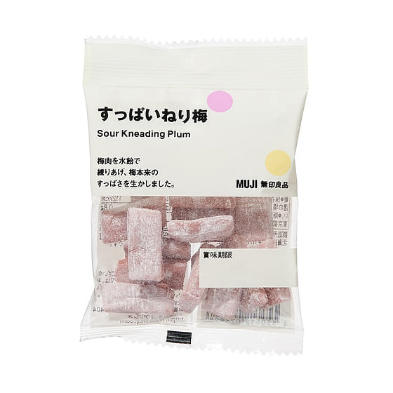 weee_snack_無印良品 すっぱいねり梅 33g 1 個